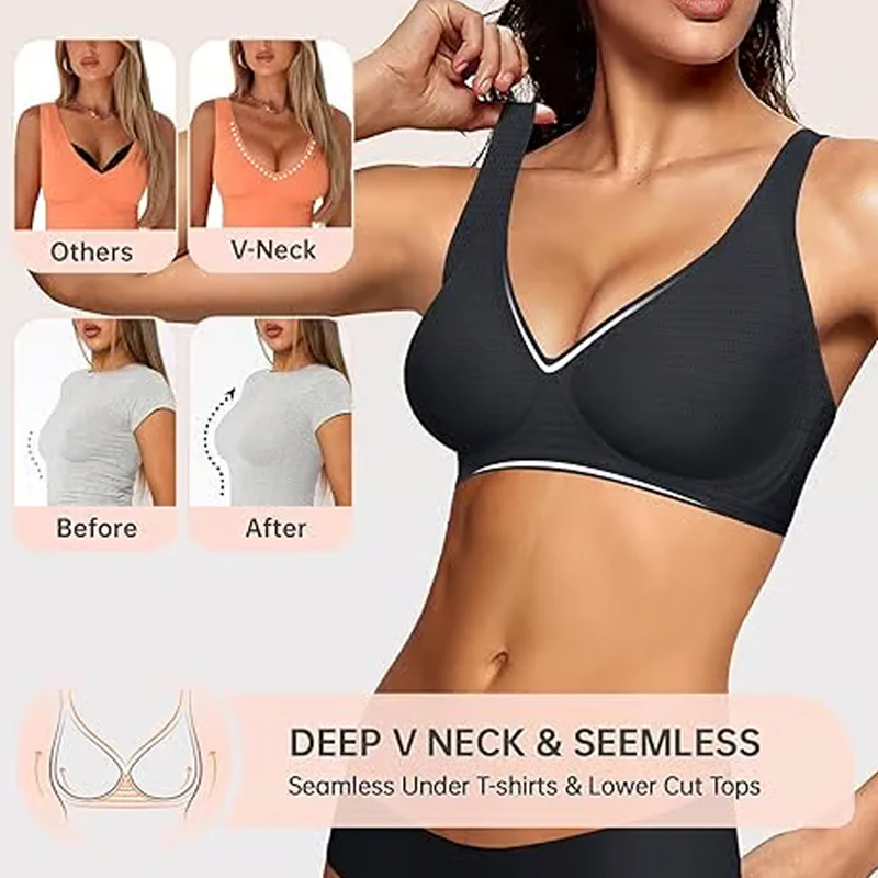 Wireless Comfy Push Up Bra - Image 11